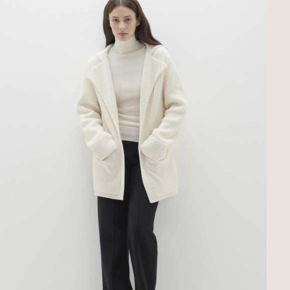 Zena Ribbed Cashmere Cardigan by Nakedcashmere - Picture 1 of 15